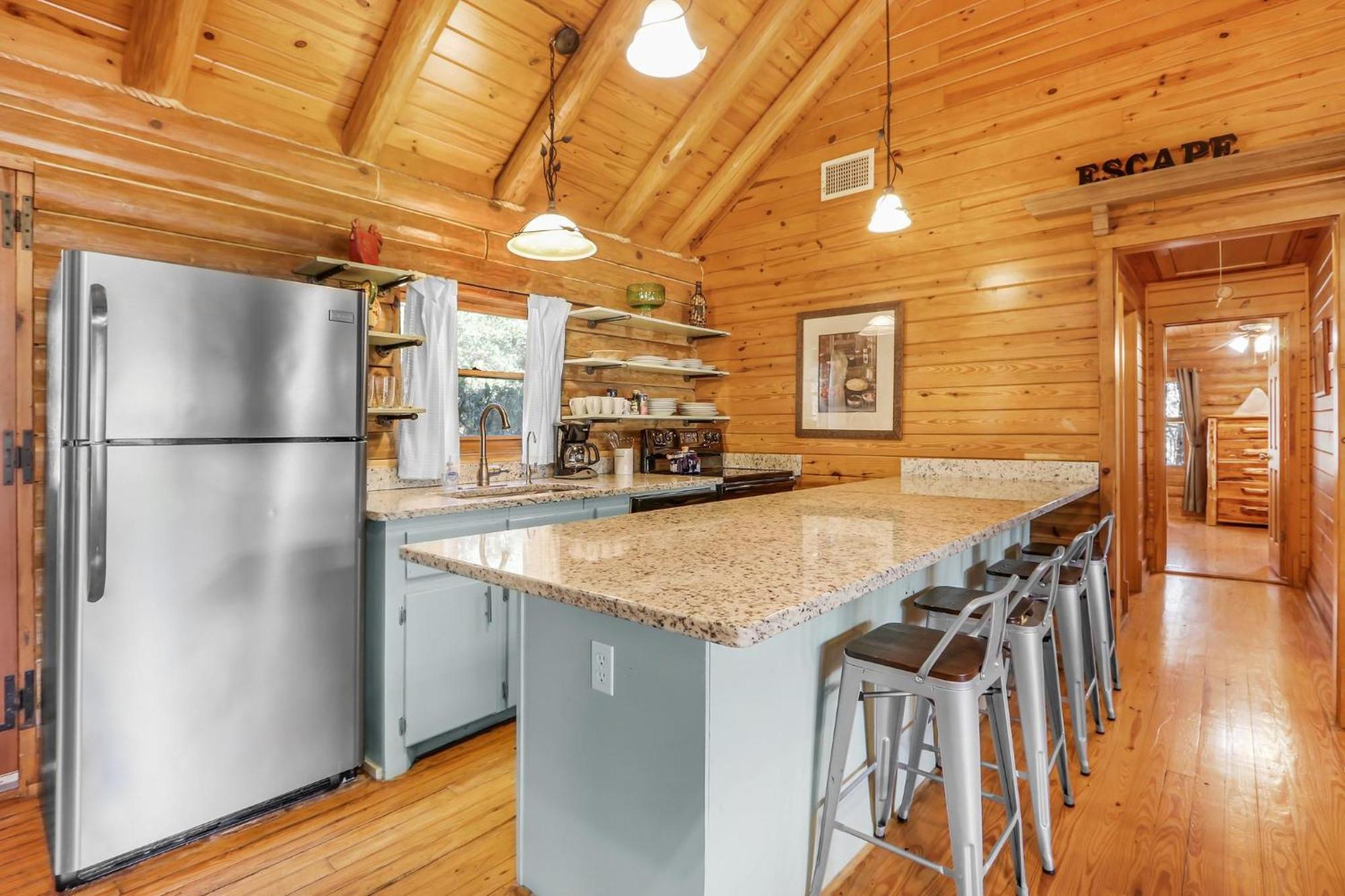Falls Log Home Wimberley Luaran gambar